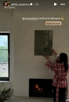 Imagini cu noua casă a Adelei Popescu și Radu Vâlcan de la Șușani / foto: Instagram