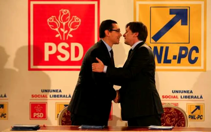 Victor Ponta şi Crin Antonescu negociază funcţiile de secretari de stat FOTO Adevărul