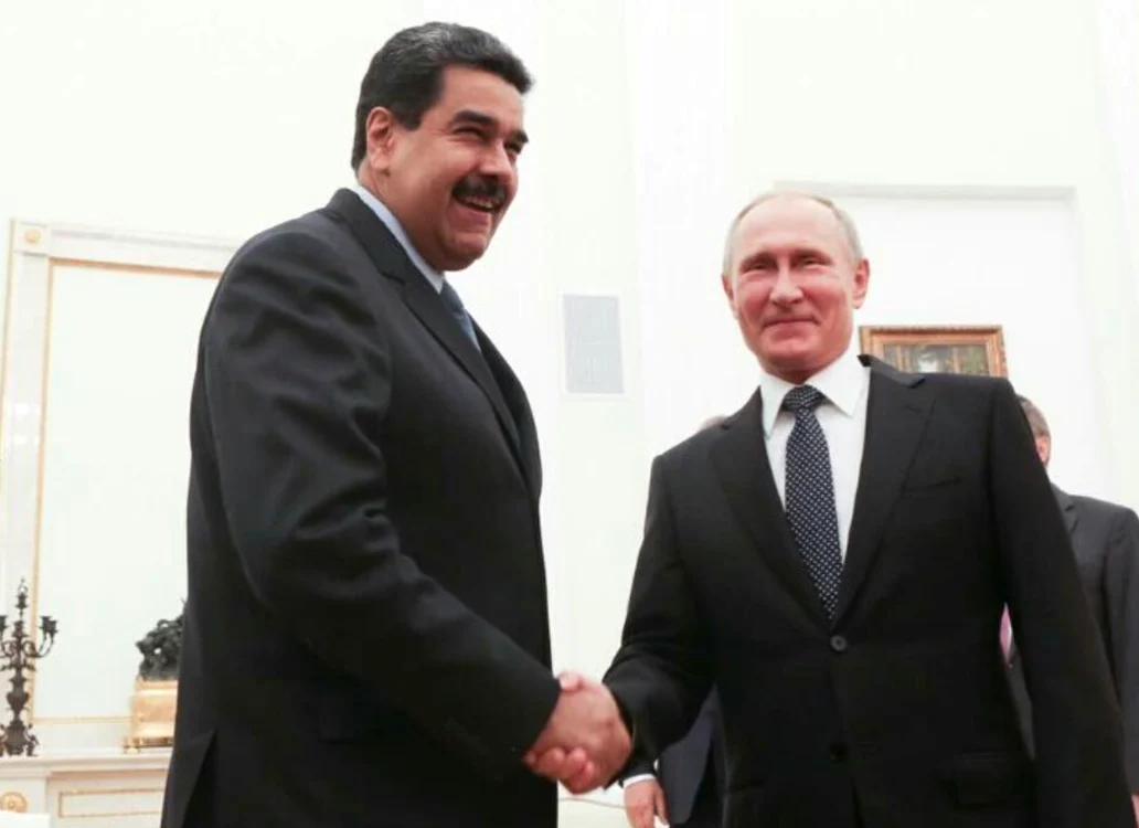 Nicolas Maduro și Vladimir Putin/FOTO:EPA/EFE