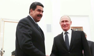 Nicolas Maduro si Vladimir Putin foto X @MaestraTuItera