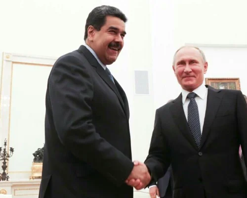 Nicolas Maduro si Vladimir Putin foto X @MaestraTuItera