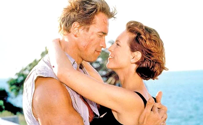 Arnold și Jamie Lee Curtis, în 2019