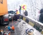 Imagini de la accidentul de pe Dealul Negru DN 7 - E 81 în judeţul Vâlcea cu patru victime şi trei vehicule implicate Foto Adevărul