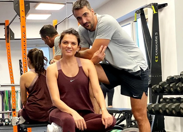 Florin Cujbă și Malvina Cservenschi. Foto: Instagram