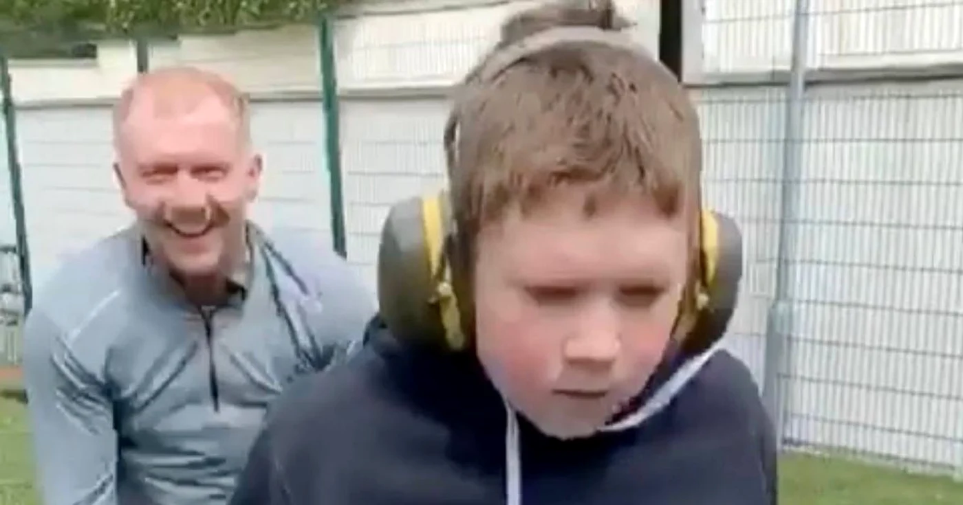 Paul Scholes se dedică 100% fiului său. Foto Instagram paulscholesaaa