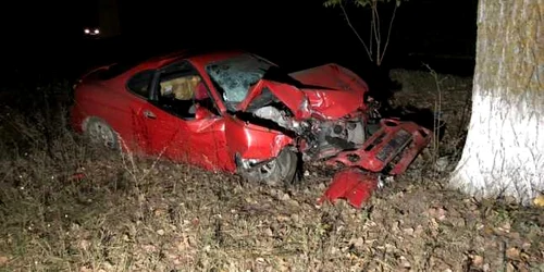 Accident rutir in judetul Constanta produs de un minor FOTO IPJ Constanta
