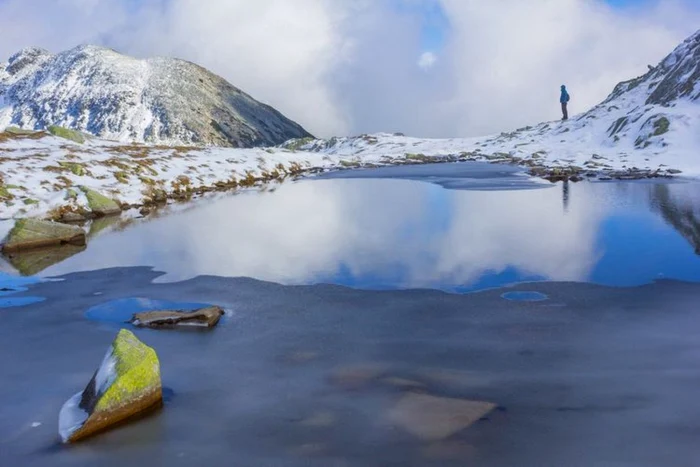 Lac glaciar din Retezat. Foto: Lucian Ignat
