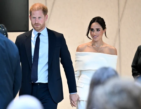 Meghan Markle și Prințul Harry la New York, octombrie 2023, Foto Profimedia