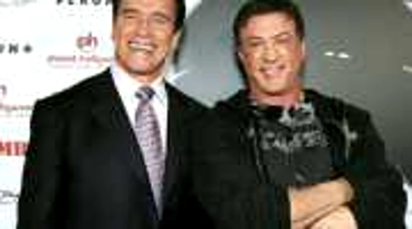 Arnold Schwarzenegger şi Sylvester Stallone 