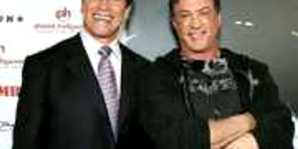 Arnold Schwarzenegger şi Sylvester Stallone 