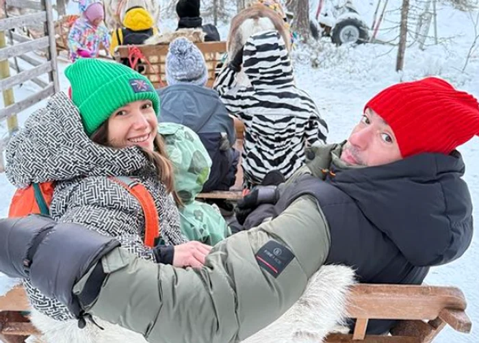 Vacanța din Laponia / foto: Instagram 