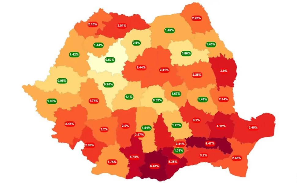 Harta șpăgilor din România. Care sunt județele unde actul medical este condiționat de plata unor bani