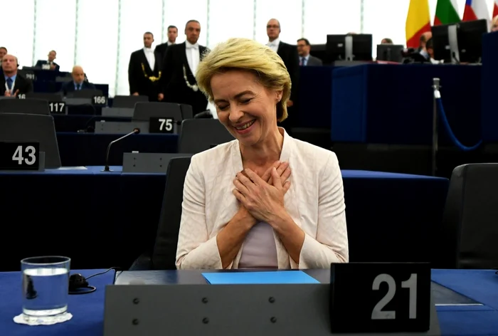 Comisia Ursulei von der Leyen va fi votata in plenul PE pe 27 noiembrie FOTO EPA-EFE