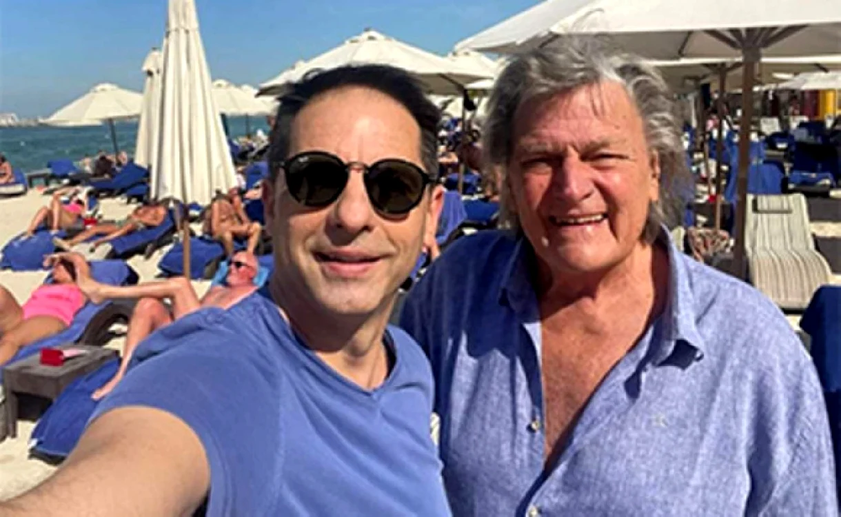 Dan Negru și Florin Piersic, în Dubai 
