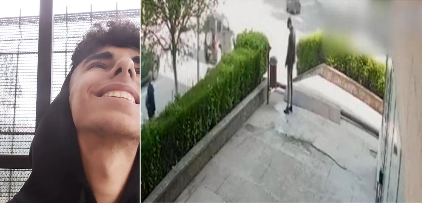 Alexandru tânărul de 19 ani care și-a dat foc în Râmnicu Vâlcea Foto Colaj 