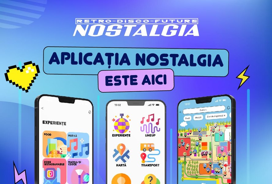  NOSTALGIA anunță parteneriatul cu eSolutions  și lansează aplicația oficială a festivalului
