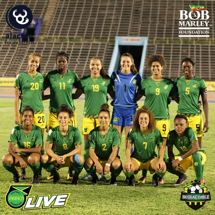 Echipa feminină de fotbal din Jamaica a fost susținută de fundația Bob MarleyFoto: Facebook/JamaicaTeam