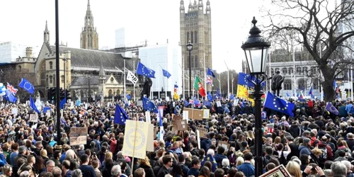Marş anti-Brexit - Londra - Marea Britanie / FOTO EPA - EFE / 23 mar 2019