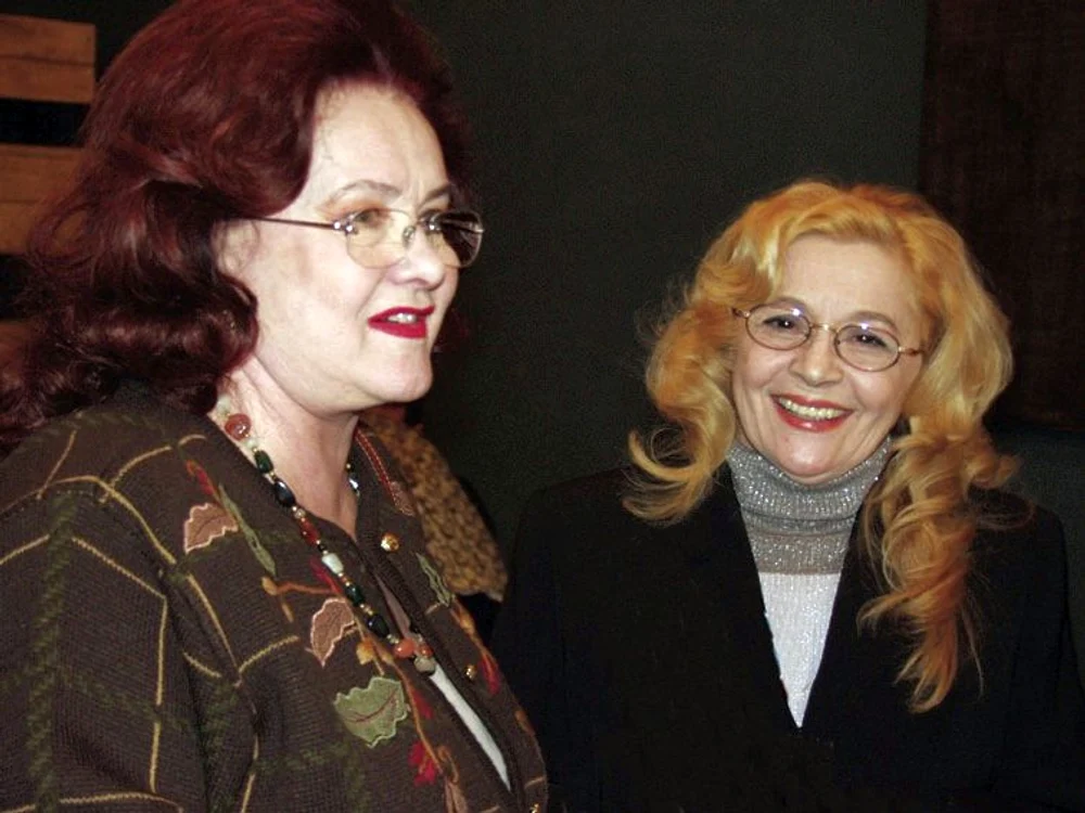 Stela Popescu şi Vasilica Tastaman (arhiva Click!)