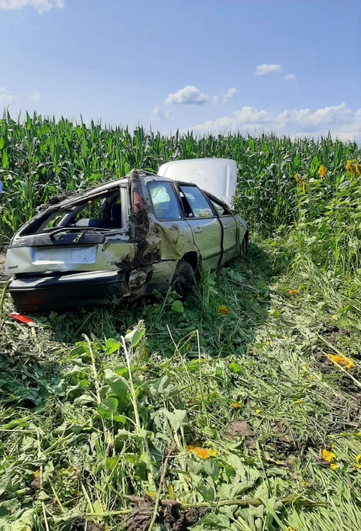 Din cauza unui accident, patru elevi nu au mai ajuns în tabără FOTO ISU Neamţ