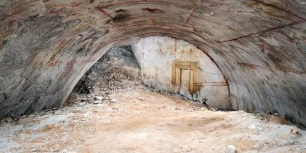 Camera secreta la Casa de aur a lui Nero FOTO AFP