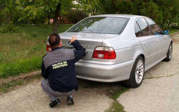 Autoturismul confiscat în Vama de la Porţile de Fier I