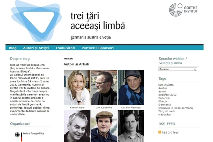 Blogul „Trei ţări, aceeaşi limbă”