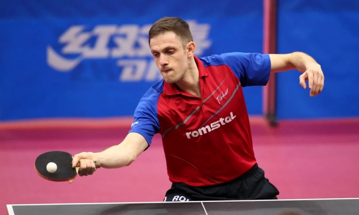 
    Ovidiu Ionescu e cel mai bunjucător de tenis de masă din România  