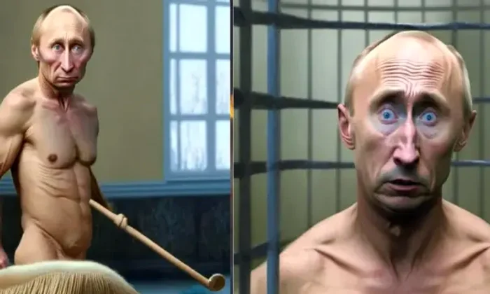 Putin „dezbrăcat” de chatbot FOTO the-sun.com