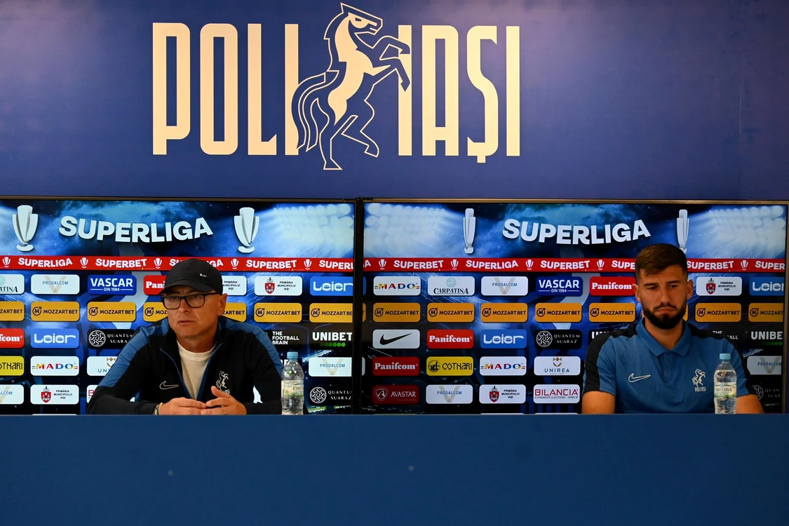 Conferinţă de presă Politehnica Iaşi SURSĂ FOTO Cristian Hitruc
