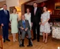 Majestatea Sa Margareta şi Principele Radu, alături de Regele Juan Carlos şi Regina Sofia şi de Regele Felipe al Spaniei şi Regina Letizia. FOTO: Casa Majestăţii Sale