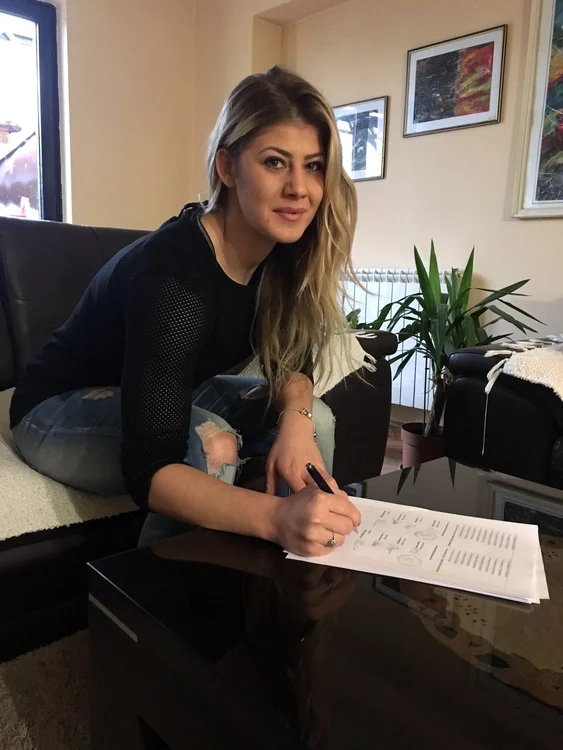 Majda Mehmedovic semnează contractul cu CSM