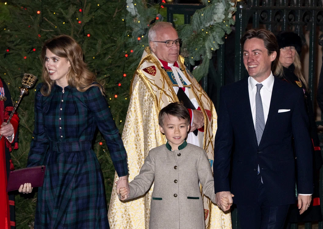 Prințesa Beatrice și fiul vitreg Wolfie GettyImages 1840725633 jpg