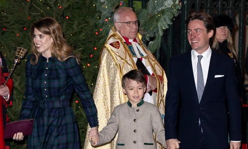 Prințesa Beatrice și fiul vitreg Wolfie GettyImages 1840725633 jpg