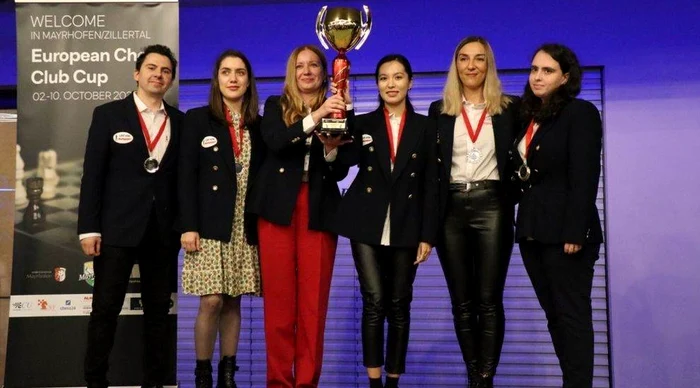 Fetele de la CSU ASE sunt vicecampioanele Europei la șah