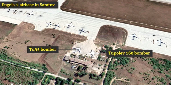 Baza Engels 2 din regiunea Saratov FOTO via The Guardian PNG
