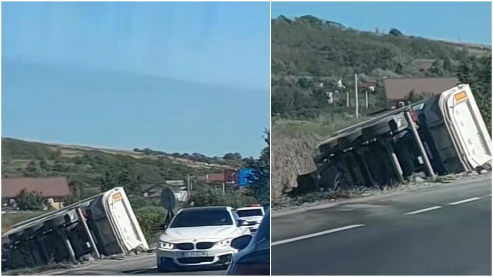 Tragedie pe E85. Un bărbat din Iași a intrat intenționat pe contrasens și s-a izbit de un camion de 43 de tone
