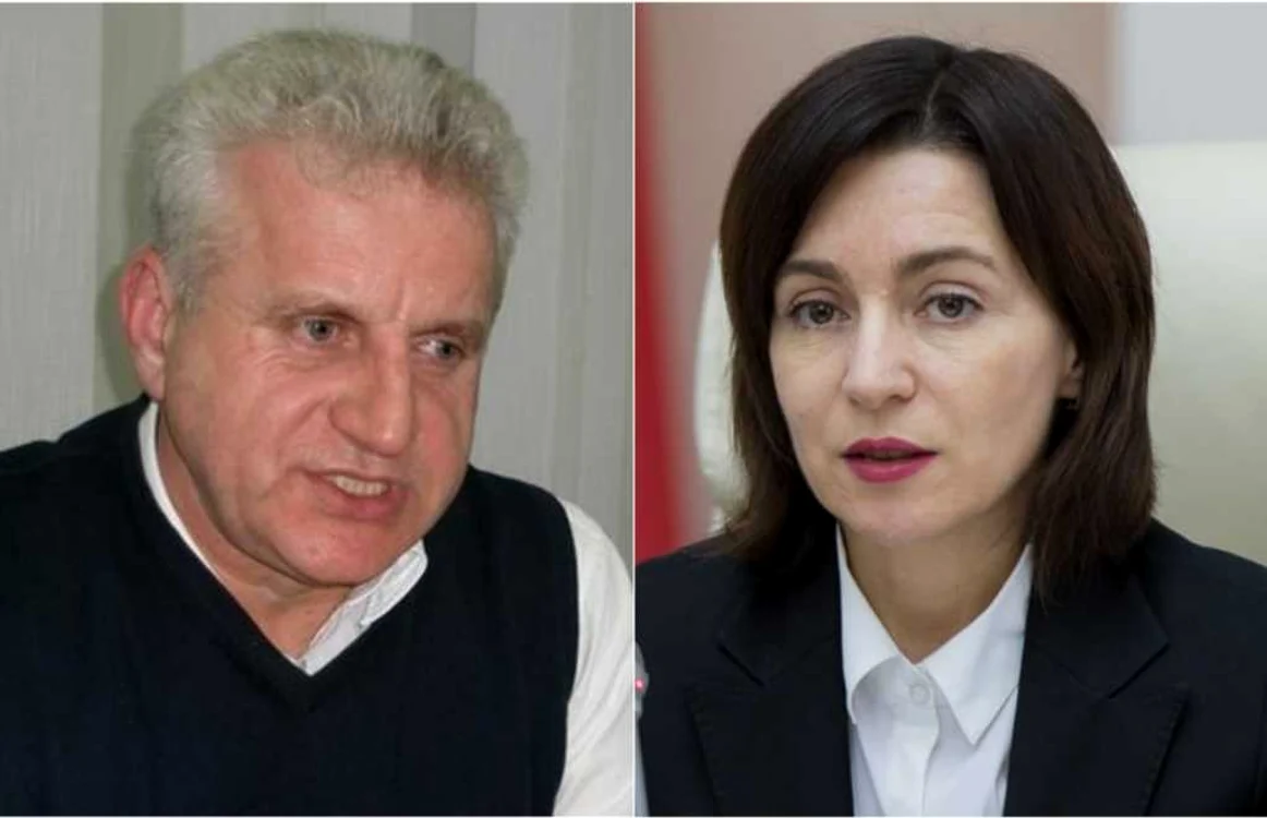 Ion Dron si Maia Sandu
