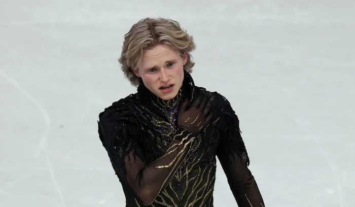 Ilia Malinin a avut momente dificile la Olimpiada de iarnă (FOTO: EPA)