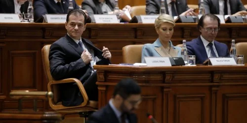 Ludovic Orban - moţiune de cenzură. FOTO Inquam Photos/George Călin