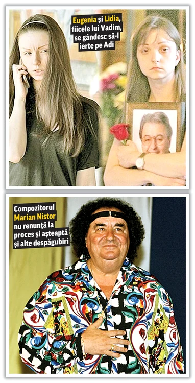 Adi de la Vâlcea regretă amarnic faptul că a cântat piesa cu bucluc fără să ceară acordul poetului Vadim Tudor şi a compozitorului Marian Nistor