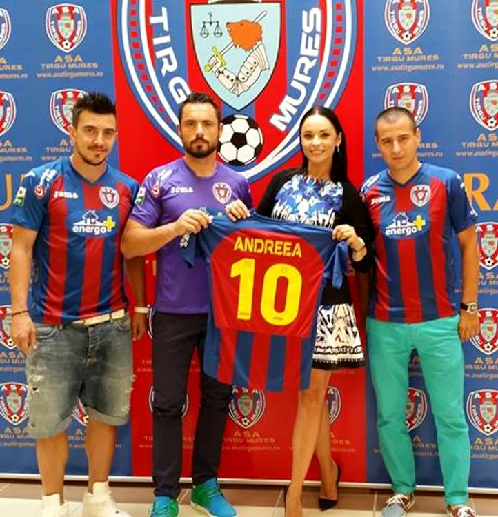 Andreea Marin șl jucătorii de la ASA