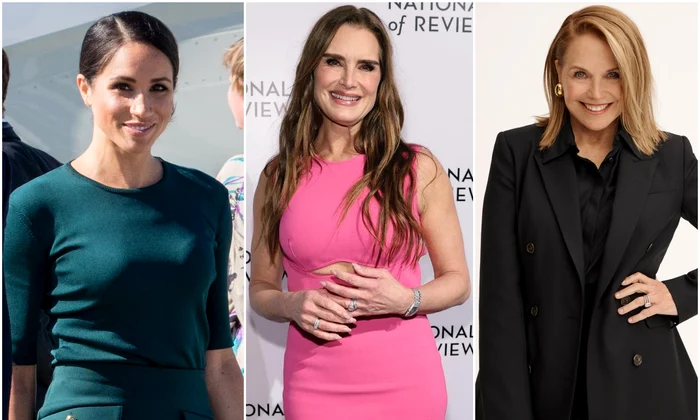 Meghan Markle, Brooke Shield si Katie Couric   Profimedia, Instagram jpg