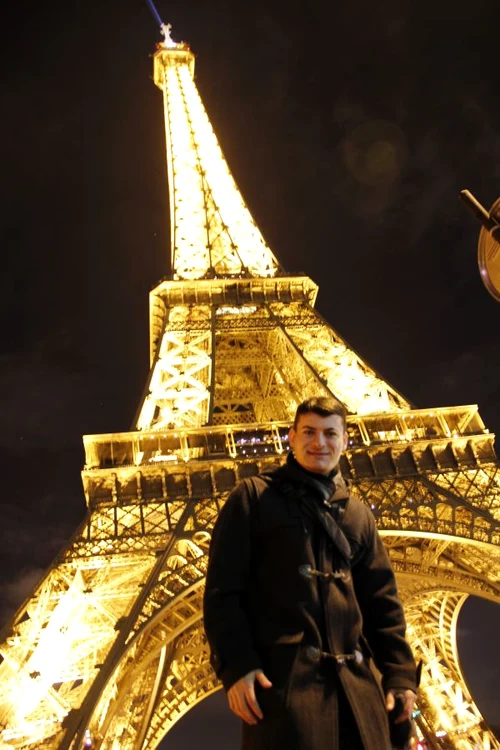 Fabio a avut un sejur frumos de câteva zile la Paris (Foto: arhiva personală)
