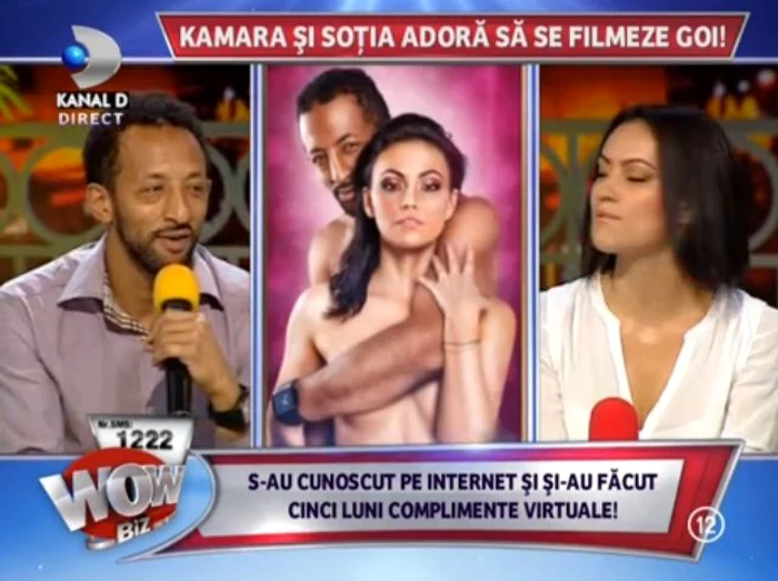 Kamara şi soţia sa sunt foarte fericiţi împreună (captură: Kanal D)