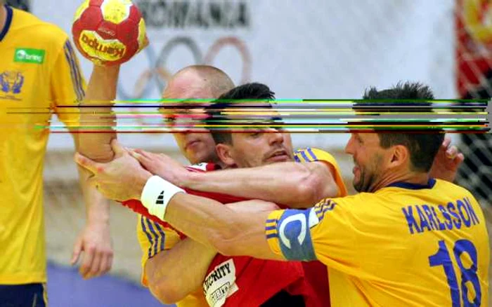 Suedia - România, în meciul de baraj pentru Campionatul Mondial din 2015 FOTO Mediafax