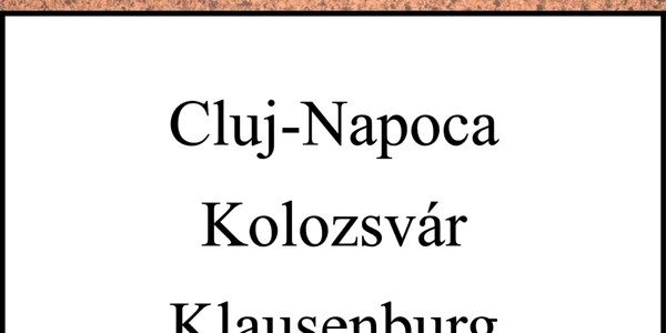 cluj placute emil boc. foto primaria cluj-napoca