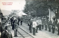 Împăratul Franz-Josef, în vizită în Bosnia, în anul 1910 (© Wikimedia Commons)