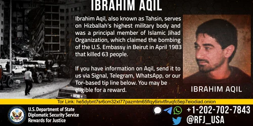Ibrahim Aqil Hezbollah foto Departamentul de Stat SUA jpg