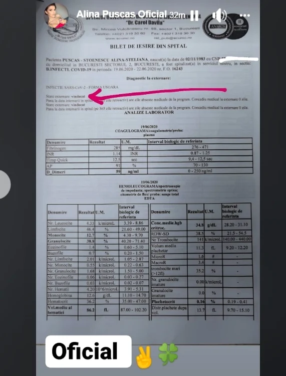 2 alina puscas s a vindecat de coronavirus 5 jpg jpeg